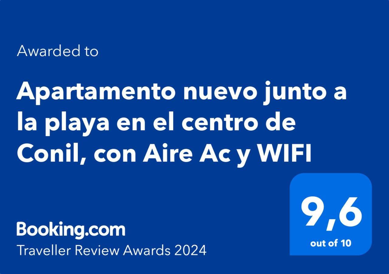 Apartamento junto a la playa en el centro de Conil, con Aire Acondicionado y Wifi Conil De La Frontera Exterior foto