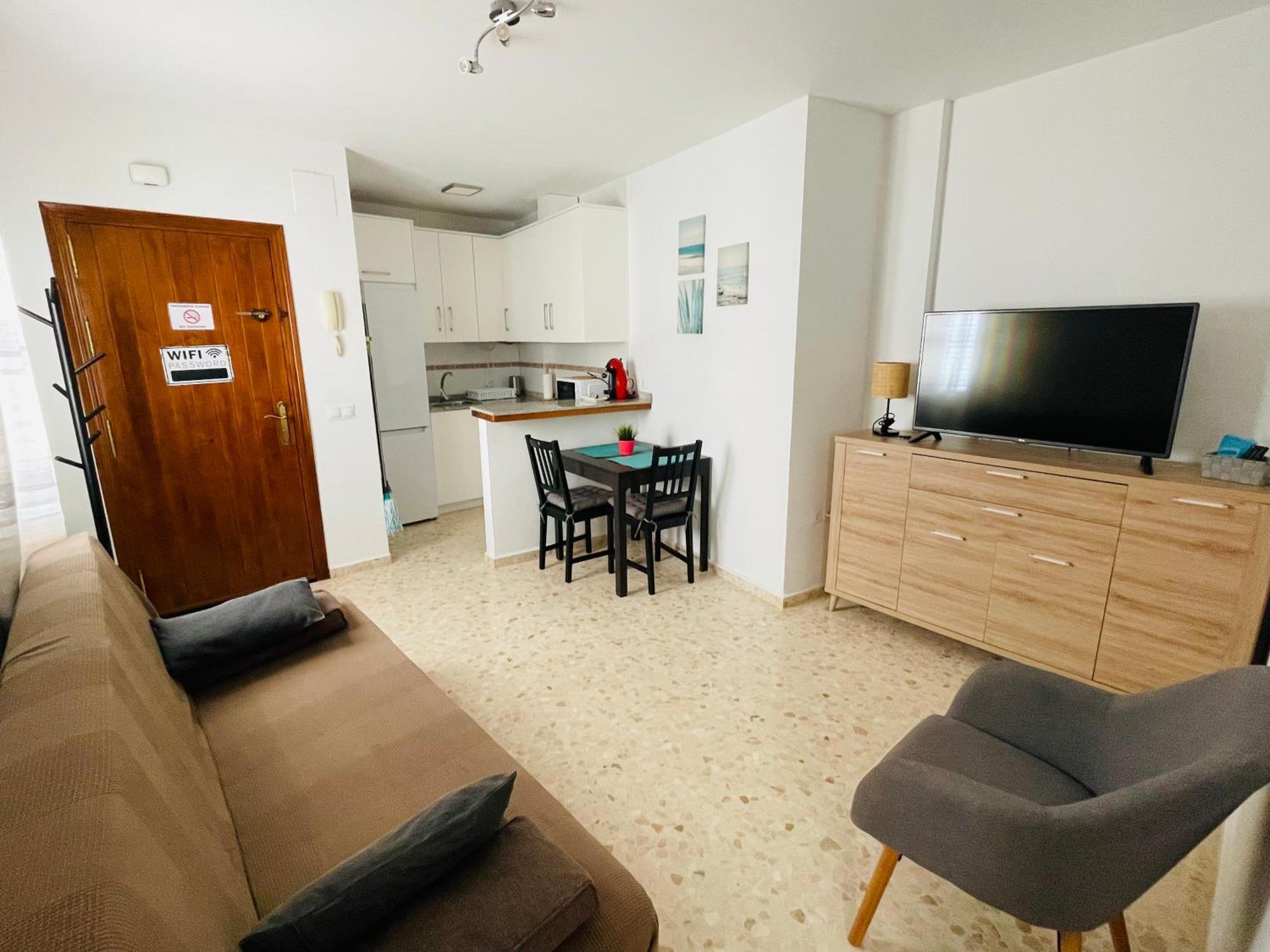Apartamento junto a la playa en el centro de Conil, con Aire Acondicionado y Wifi Conil De La Frontera Exterior foto